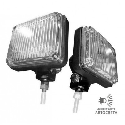 Пластиковая фара квадратная Federal Electric